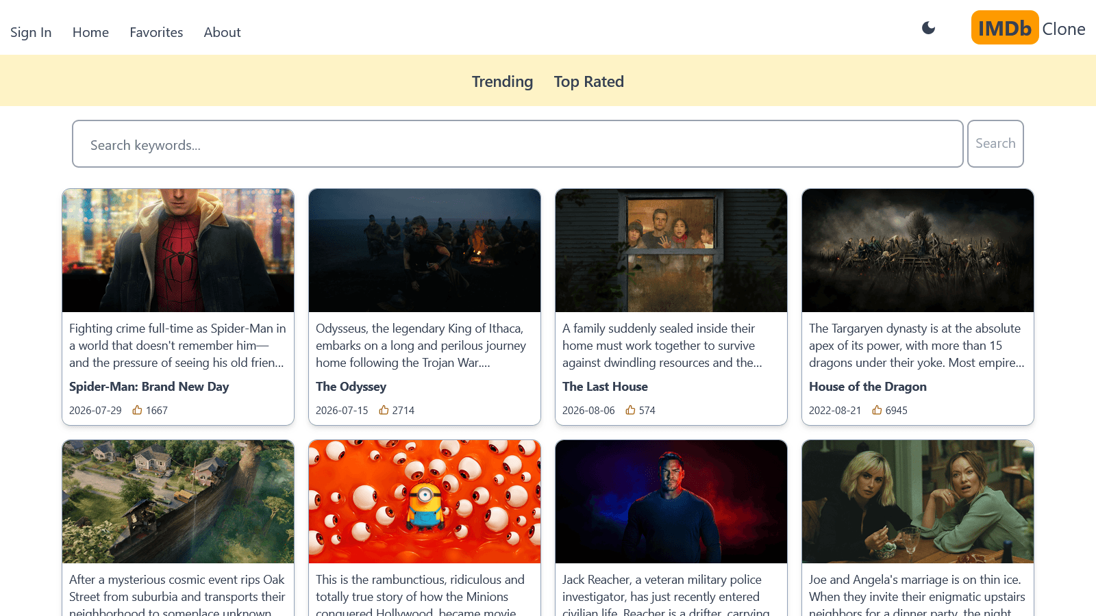 IMDb Clone